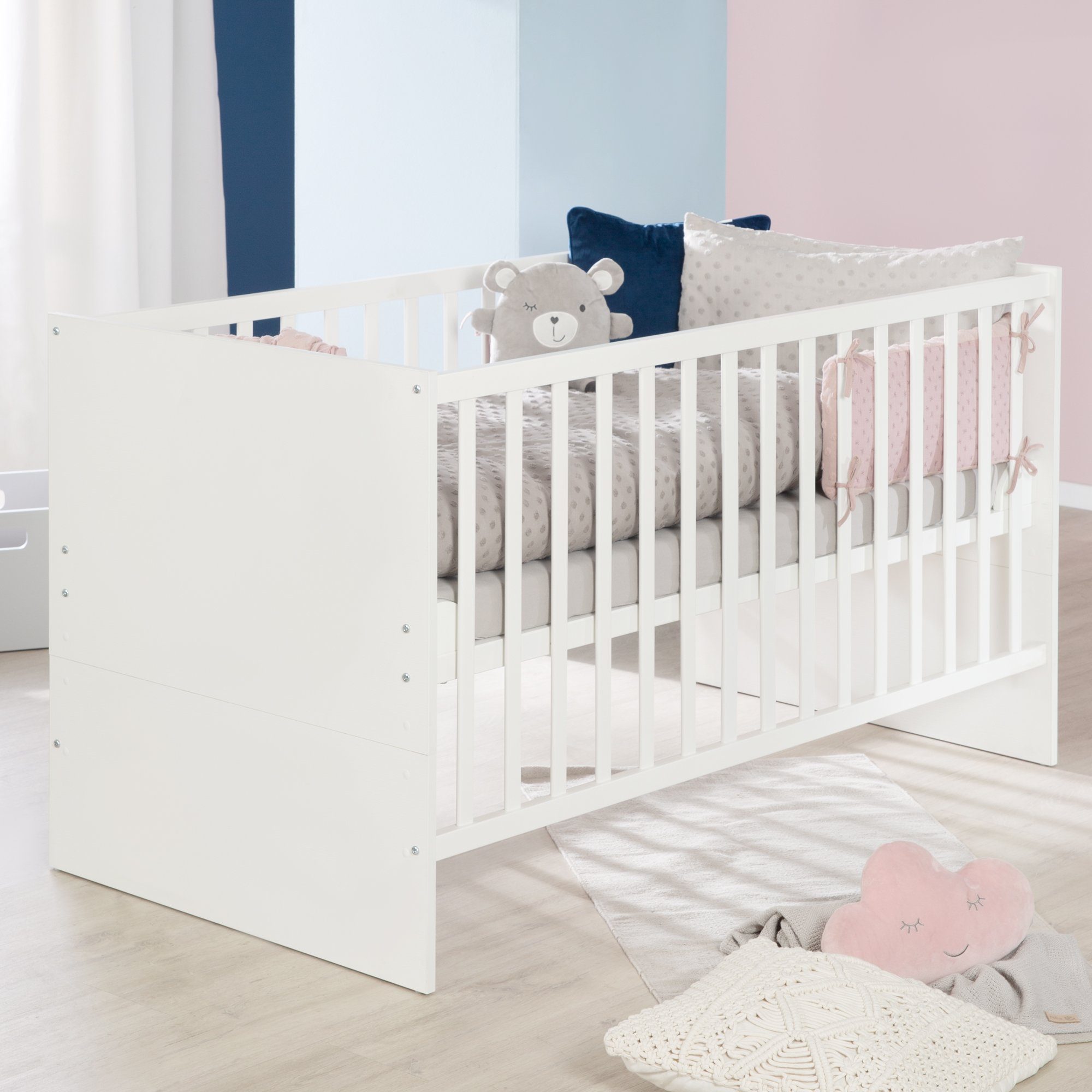 roba® Babyzimmer-Komplettset Anton - schlichtes Kinderzimmer günstig online kaufen