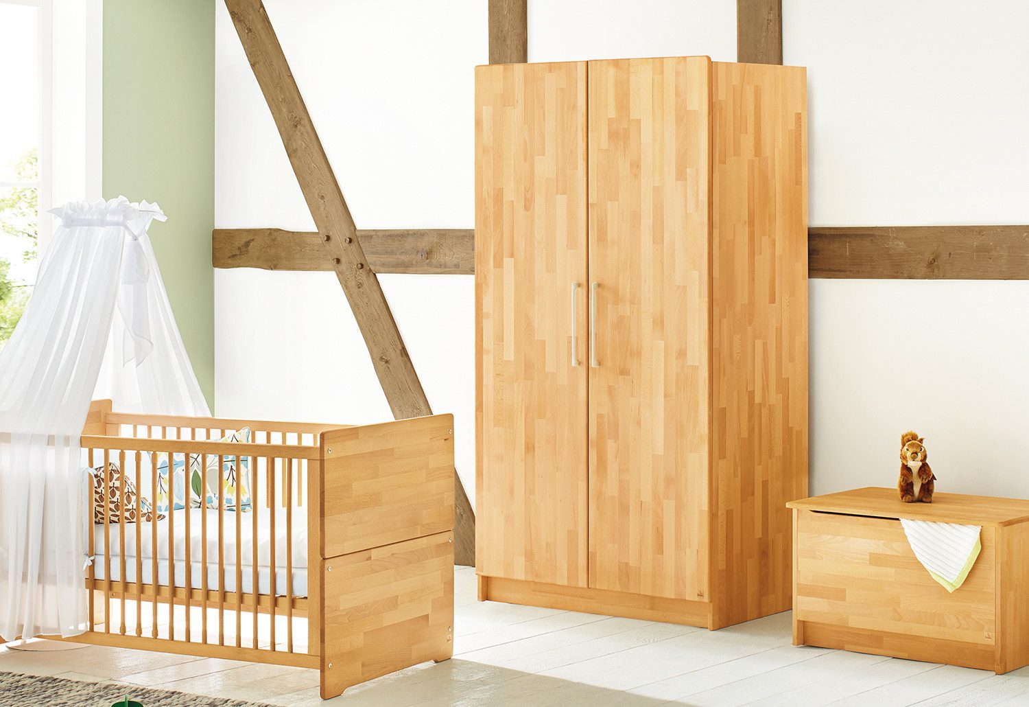 Pinolino® Kinderkleiderschrank Kleiderschrank 'Natura'