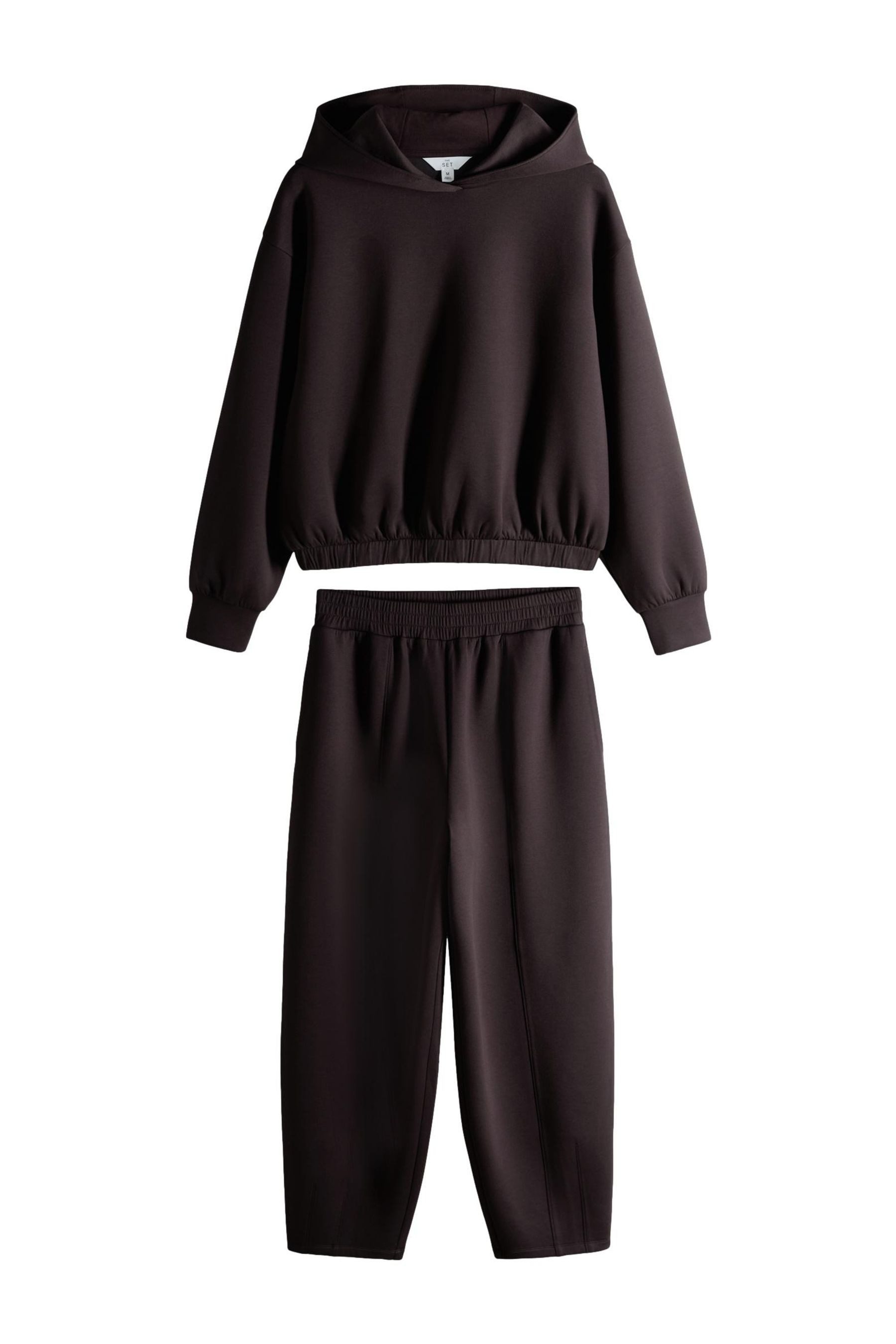 Kapuzenpullover The Set Scuba-Hoodie und Barrel-Jogginghose