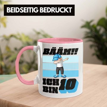 Trendation Tasse Trendation - 10 Geburtstag Junge Jungen Geschenke Tasse 10er Geburtstag 10 Jahre Alt Geschenkidee