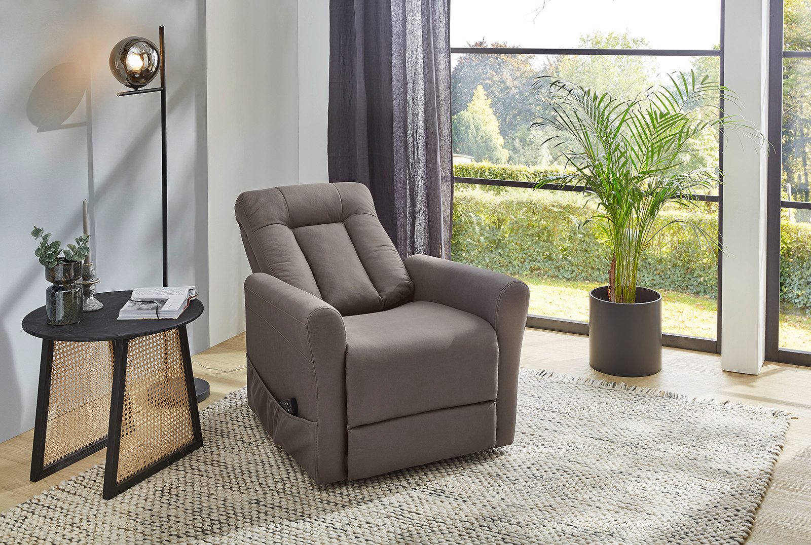 Jockenhöfer Gruppe TV-Sessel Detroit, B: 83 cm, Sitzhöhe: 50 cm, elektr. Relaxfunktion & Aufstehhilfe, 2 Motoren – Bild 4 von 5