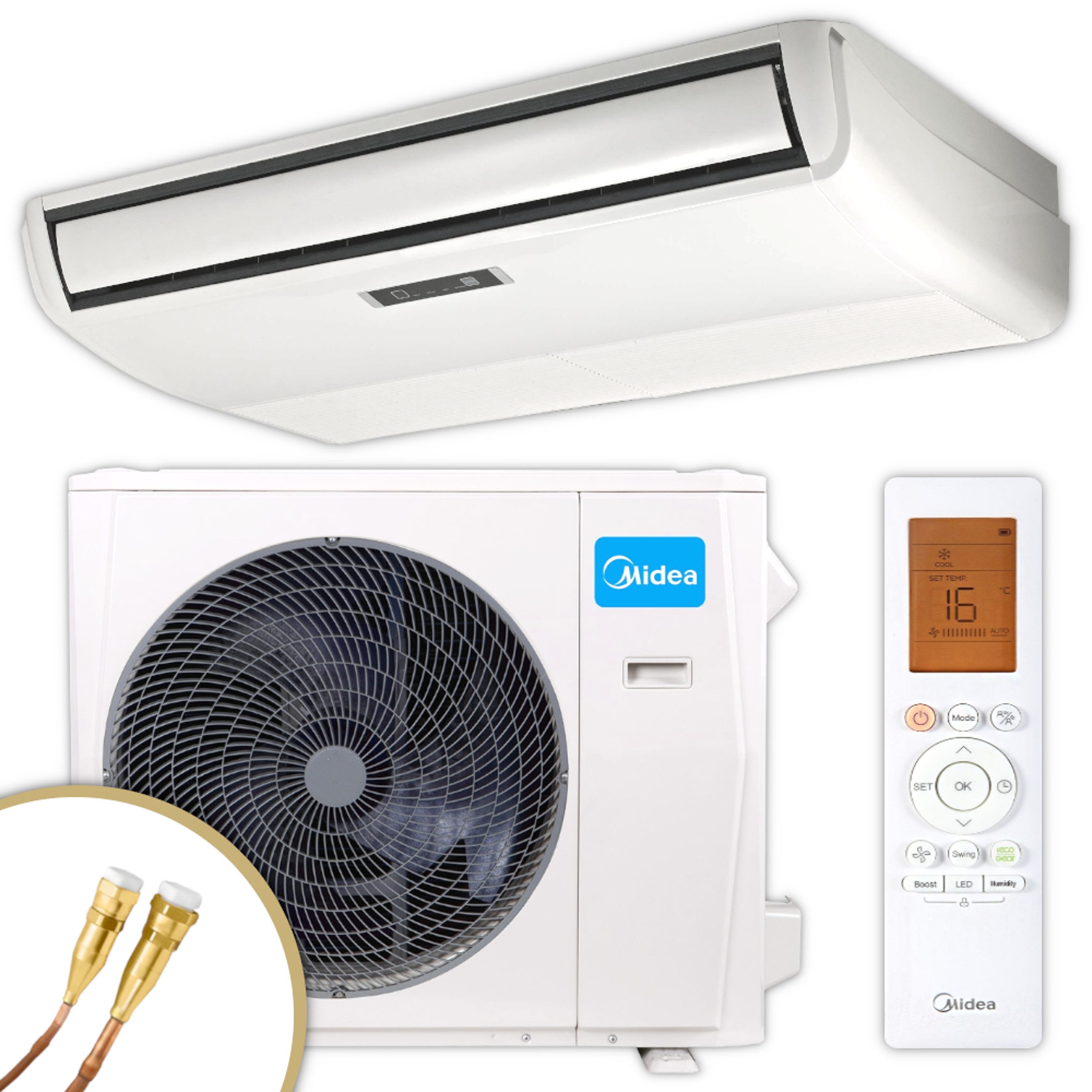 Midea Split-Klimagerät MUE2-36HRFNX(GA) + MOD30-36HFN8-ME