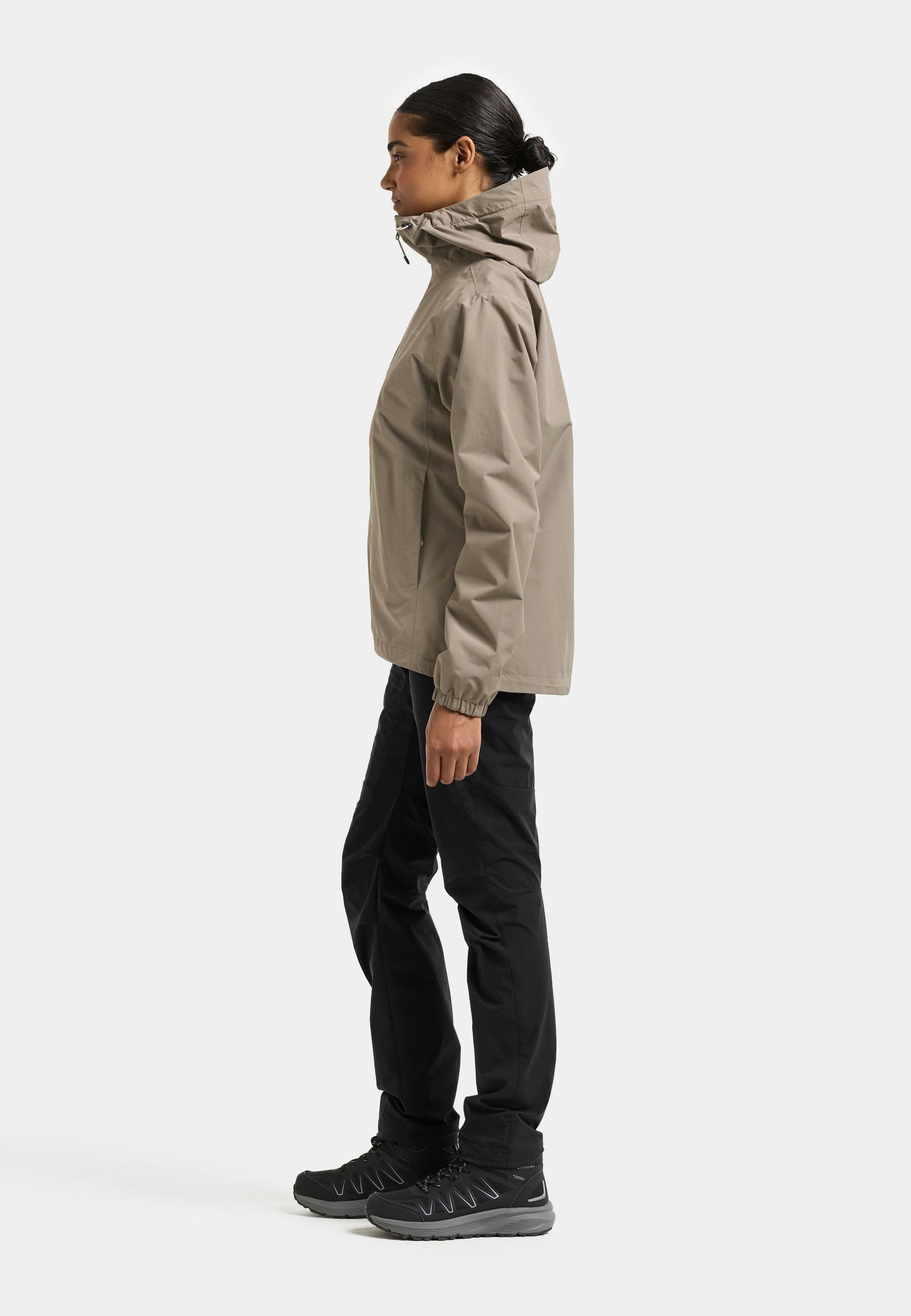 Didriksons Outdoorjacke Damen Regenjacke Wasserdicht VARJA mit Kapuze mit Taschen – Bild 3 von 5
