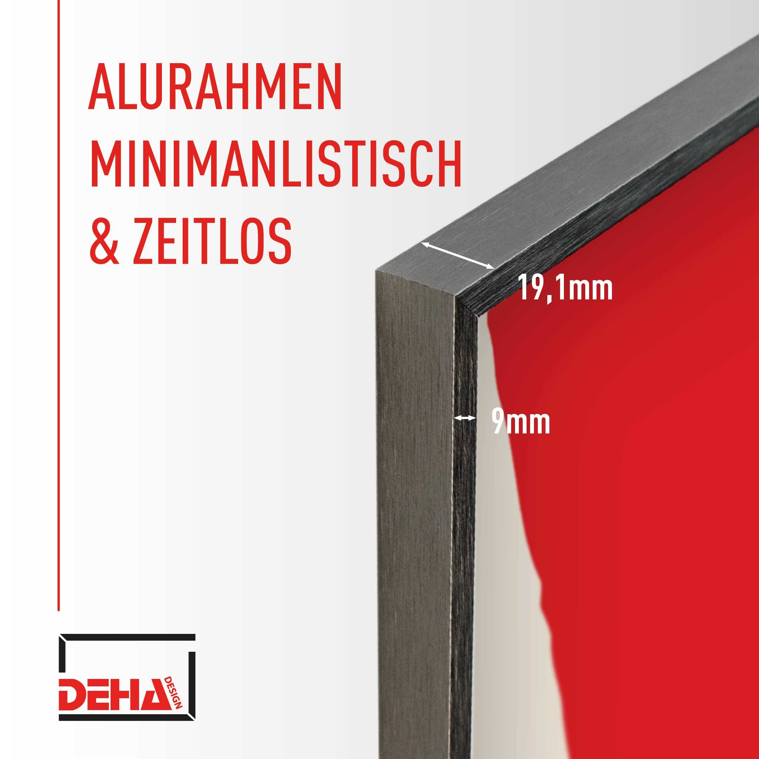DEHA DESIGN Bilderrahmen Aluminium Bilderrahmen Tribeca, (1 St)