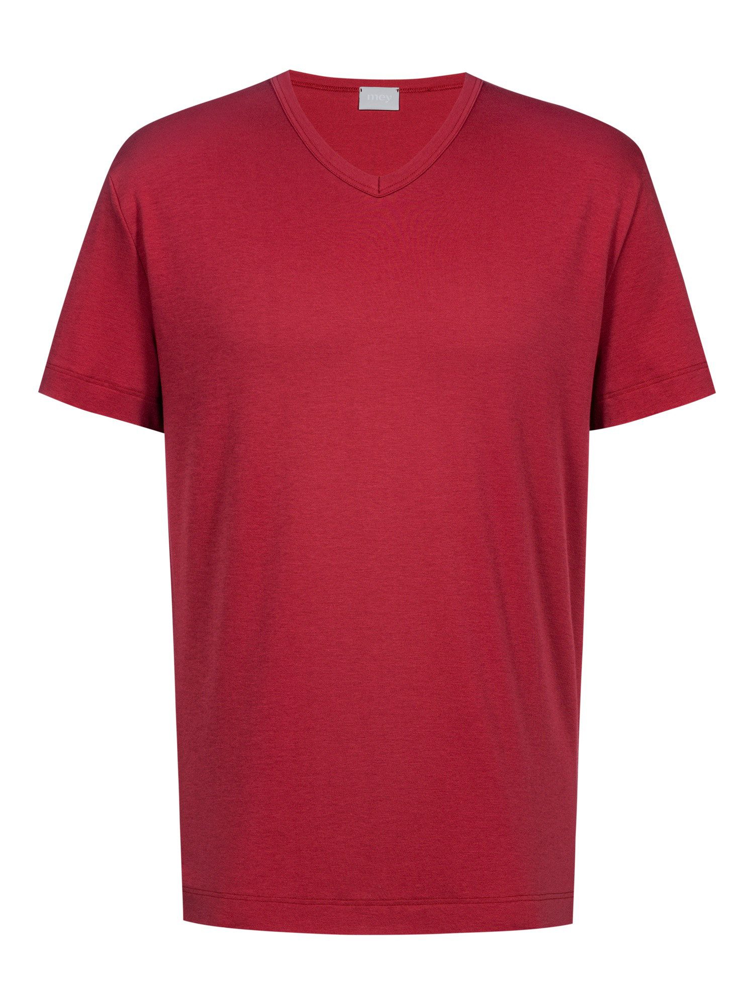 Mey V-Shirt Solid Night T-Shirt aus Interlock-Jersey