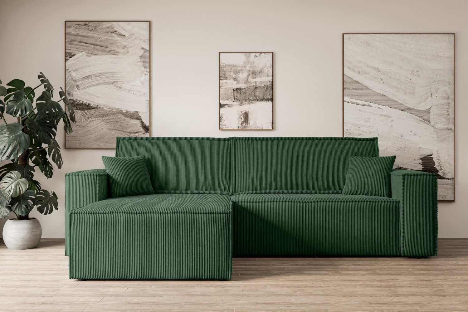 ALTDECOR Ecksofa CELTIC-XL, Couch mit Schlaffunktion, günstig online kaufen