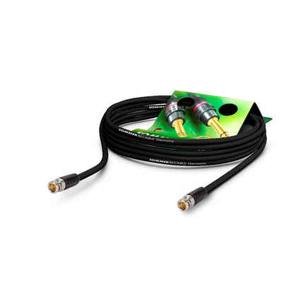 Sommer Cable Video-Kabel, VTGR-0500-SW-SW Video Patchkabel 5 m - Kabel