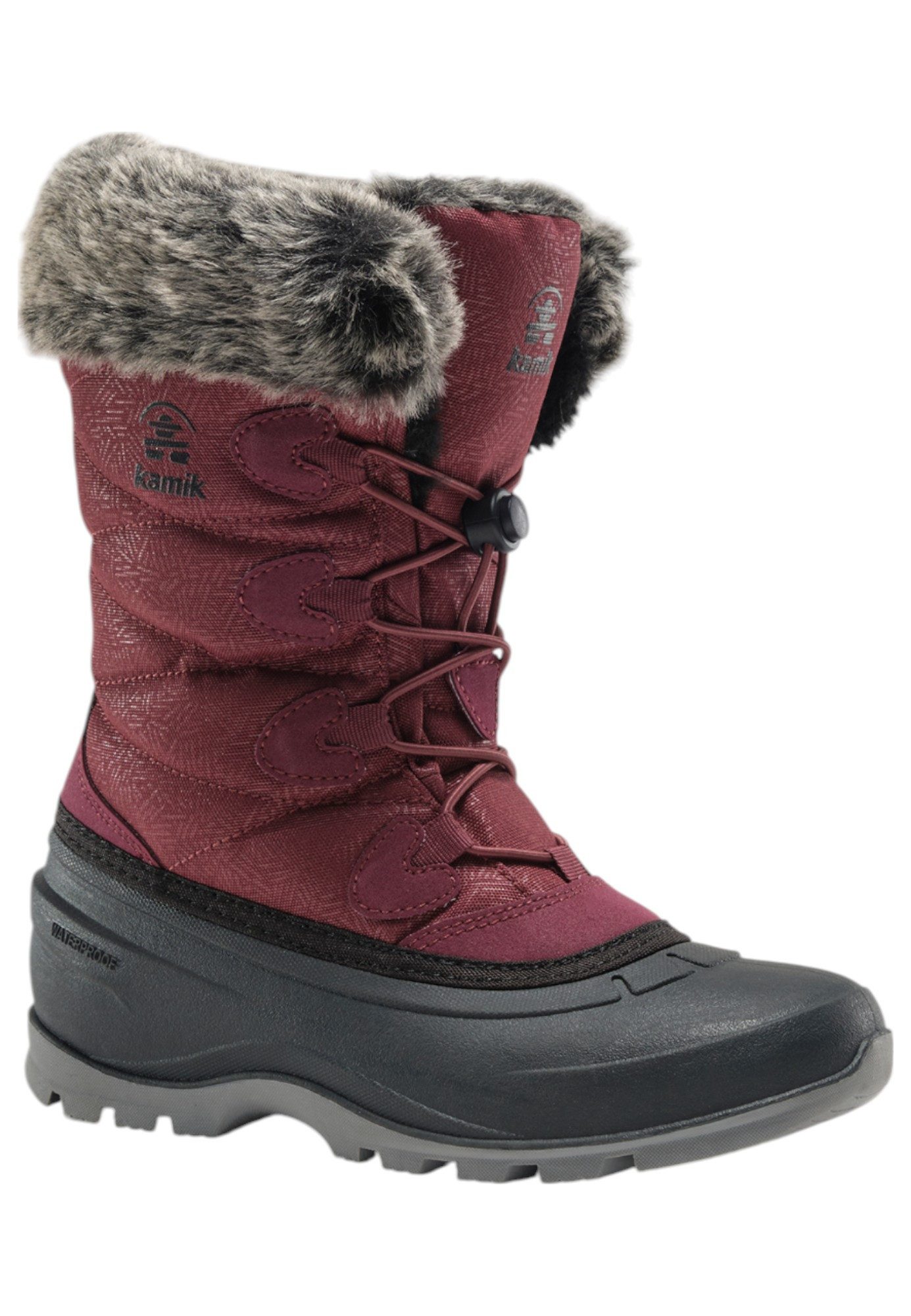 Kamik NK2471 BUR Burgundy Stiefel