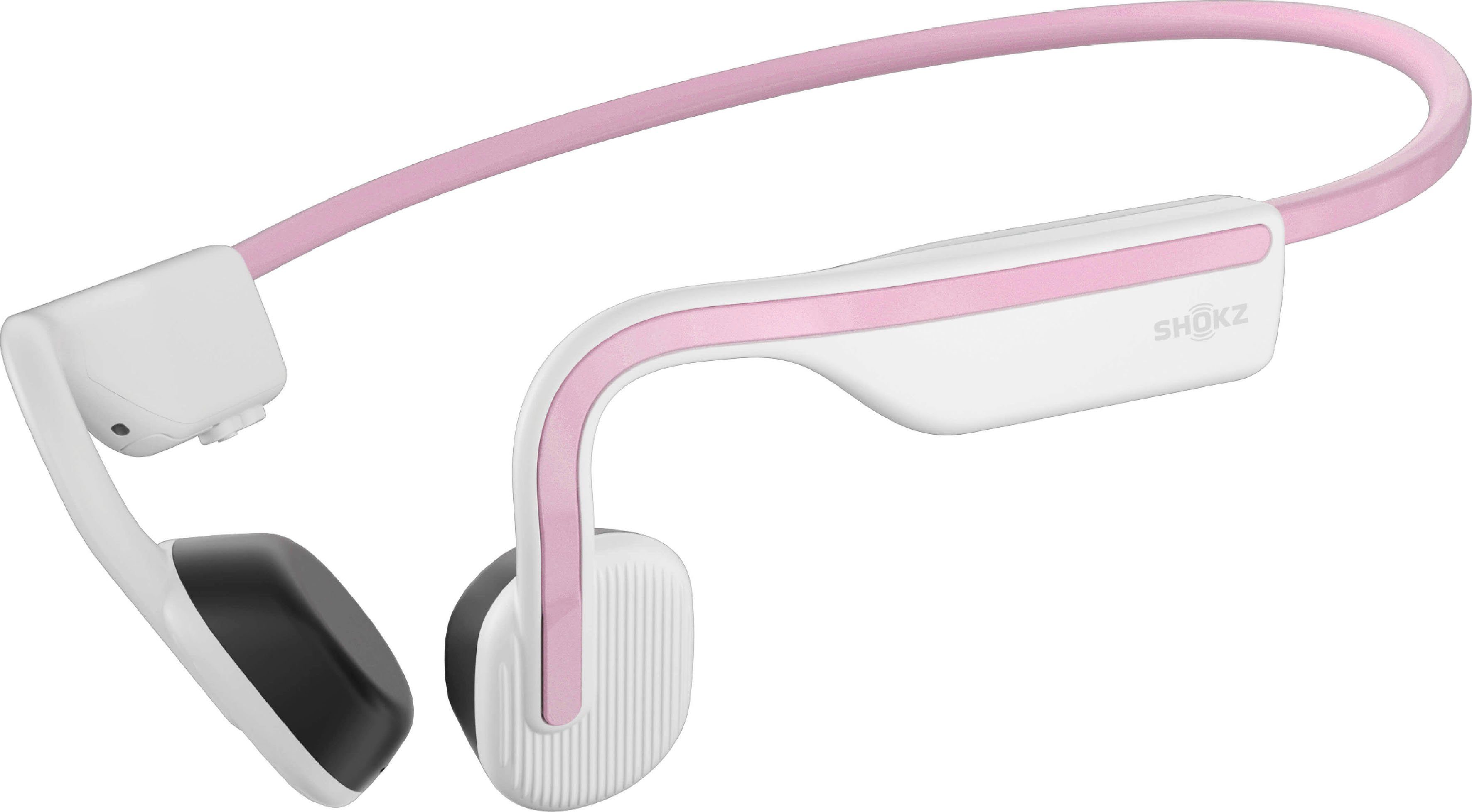 Shokz OpenMove Sport-Kopfhörer (Freisprechfunktion, Noise-Cancelling, A2DP Bluetooth, AVRCP Bluetooth, Bluetooth, HFP, HSP, Wireless) pink