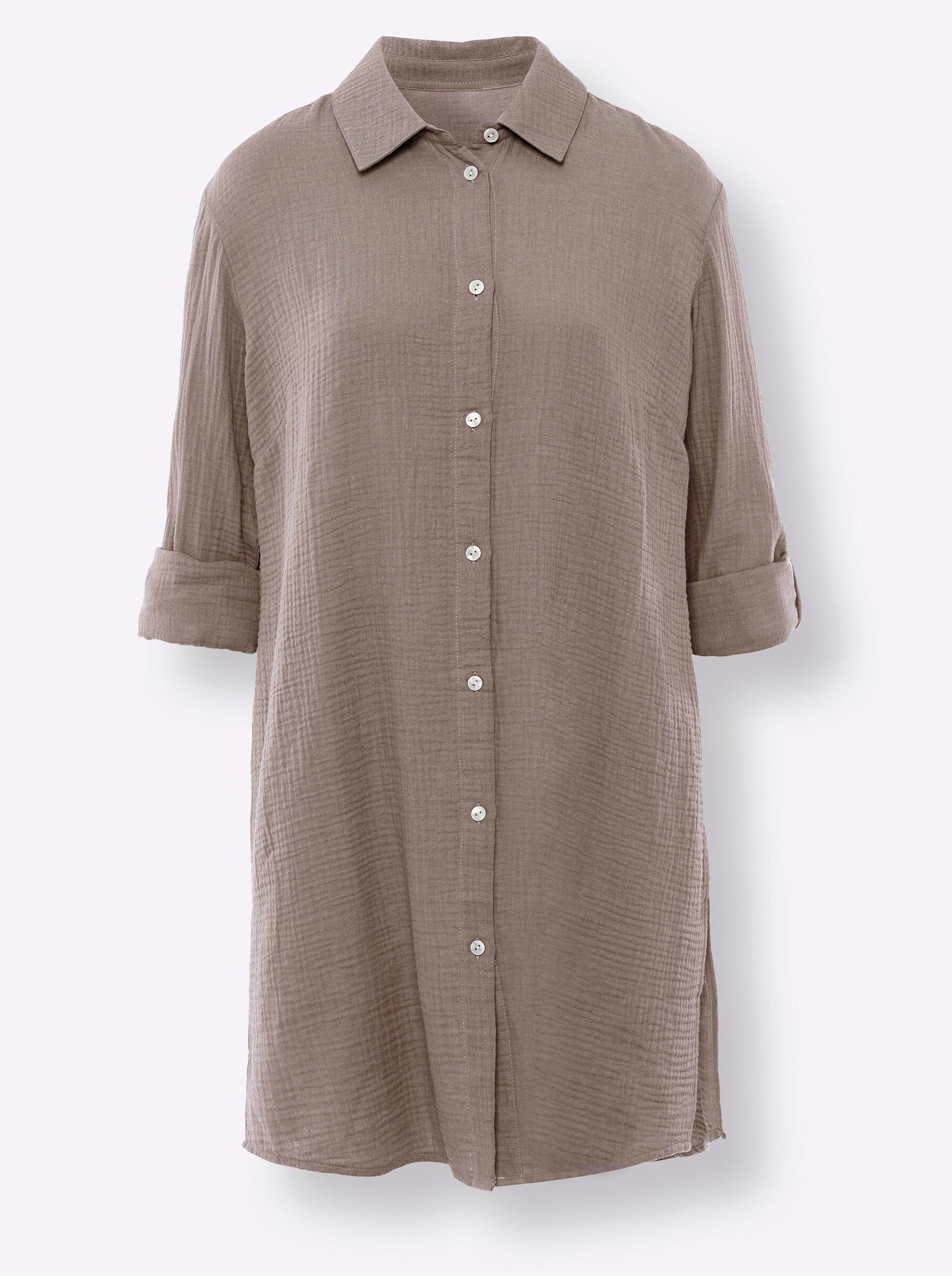 heine Klassische Bluse Bluse Langarm