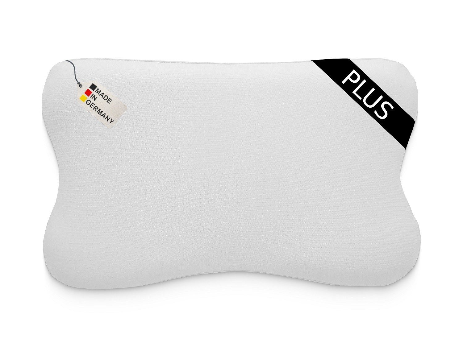 DUKAL Kissenbezug passend für Blackroll Recovery Pillow PLUS, 100% Baumwolle, (1 Stück), aus hochwertigem Doppel-Jersey, mit Reißverschluss, Made in Germany