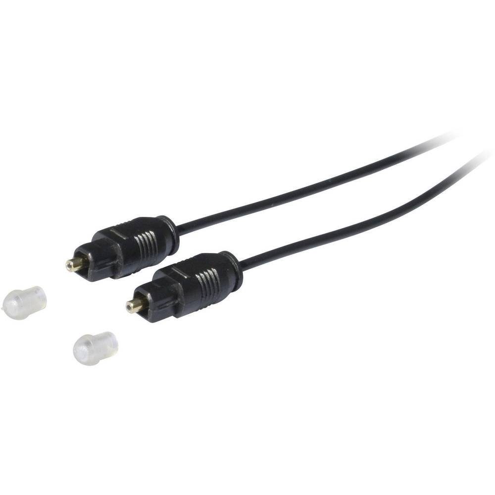 Kash Toslink-LWL-Kabel Toslink-Stecker an Toslink-Stecker 0.5 m 30L500 Audio- & Video-Kabel, (0.50 cm), vergoldete Steckkontakte