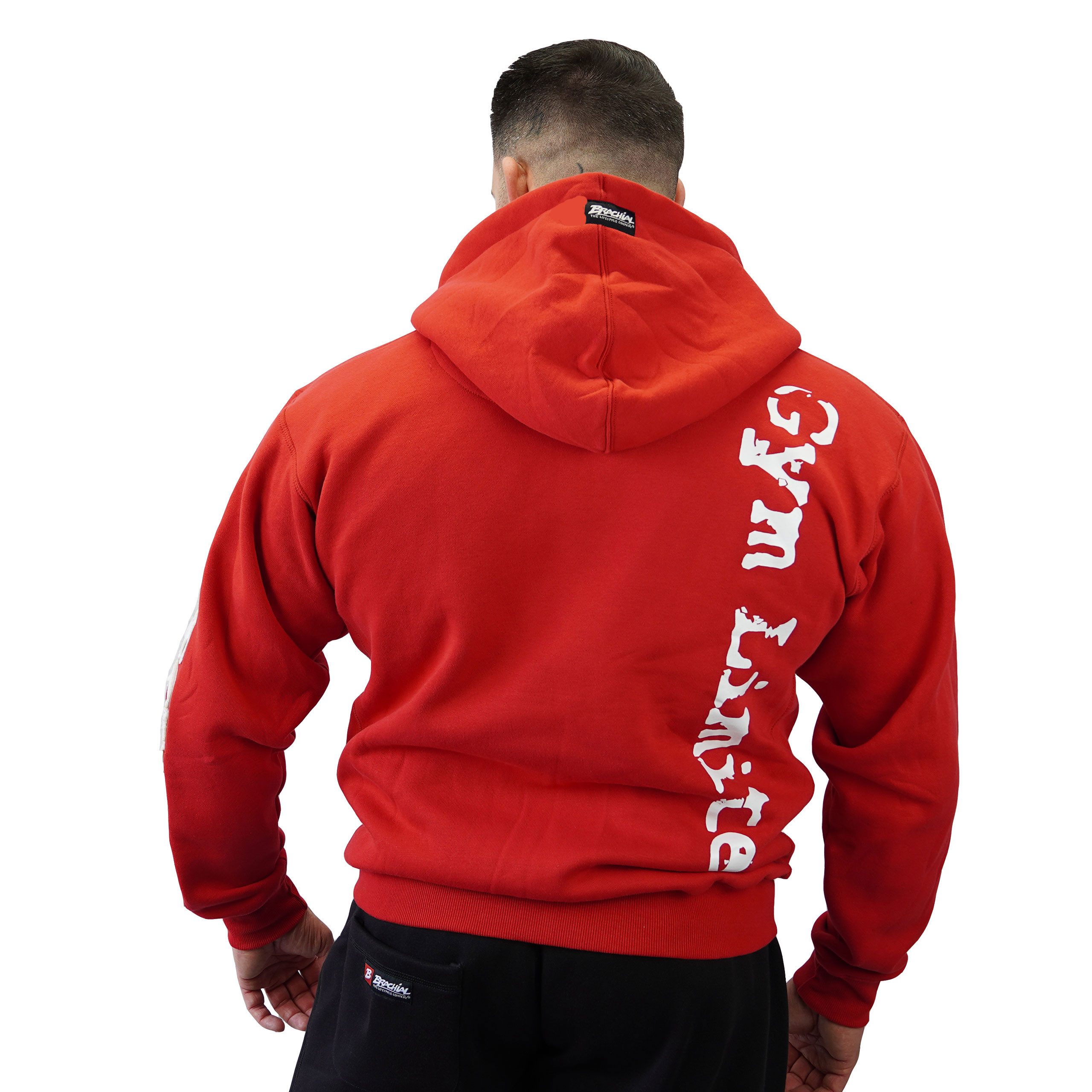 BRACHIAL THE LIFESTYLE COMPANY Kapuzensweatjacke Brachial Zip-Hoody "Gym" r günstig online kaufen