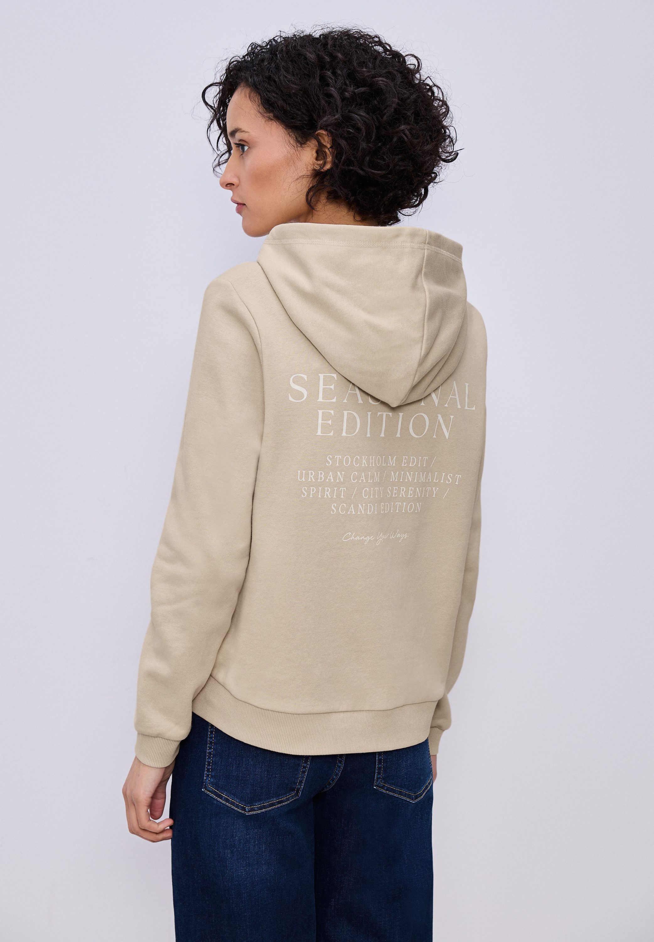 STREET ONE Sweatshirt mit Kapuze