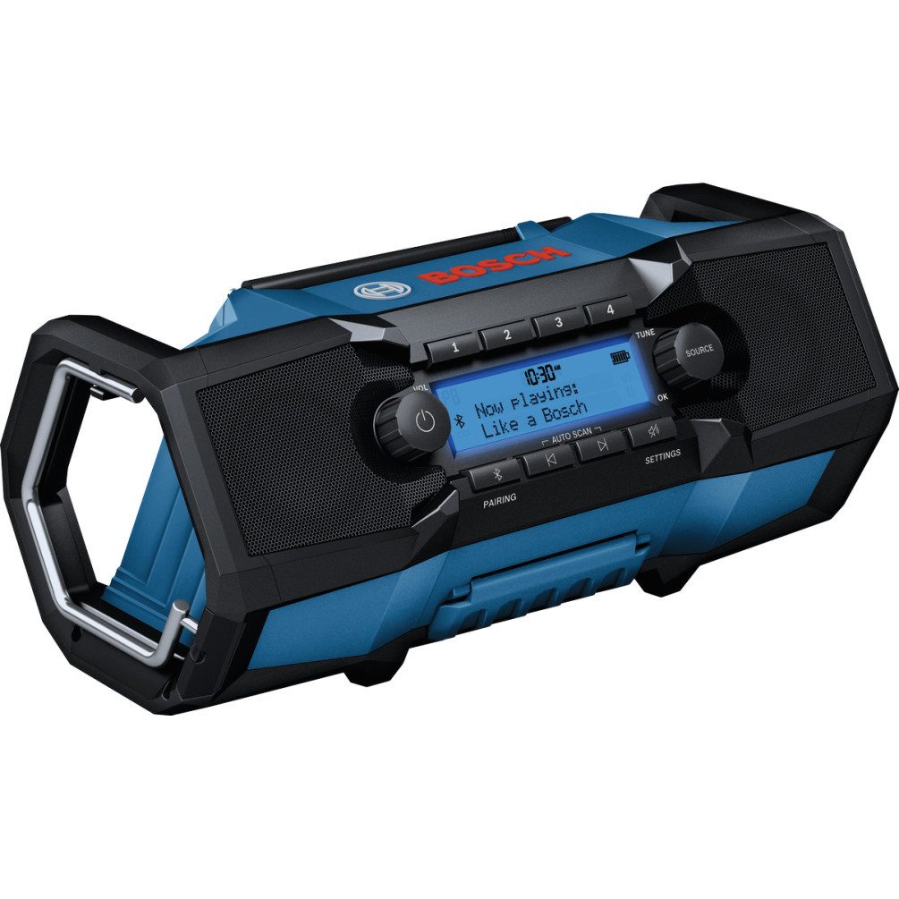 BOSCH PRO GPB18V-3SC Radio DAB+ Bluetooth FM Baustellenradio (Digitalradio (DAB), FM-Tuner)