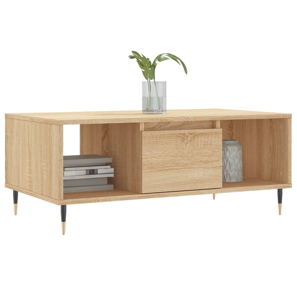 vidaXL Couchtisch Couchtisch Sonoma-Eiche 90x50x36,5 cm günstig online kaufen