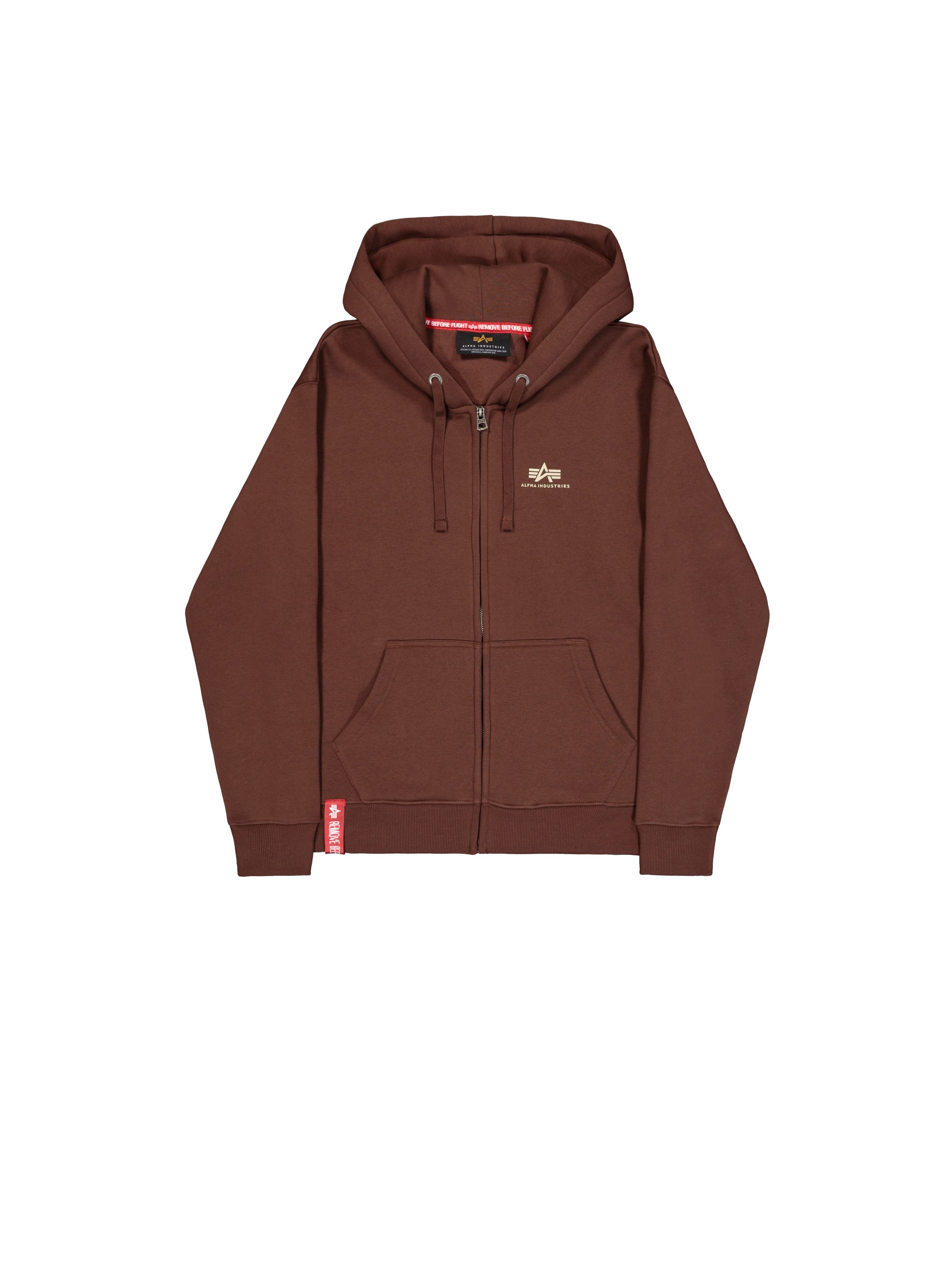 Kapuzensweatjacke Basic Zip Hoody SL