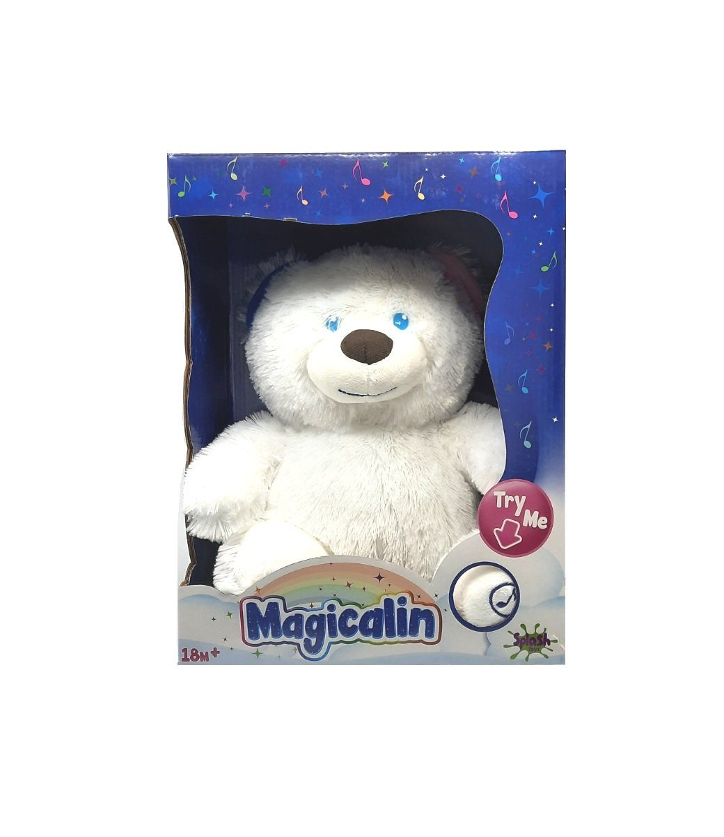 Splash Toys Tierkuscheltier Magicalin Einschlaf Bär Plüsch Kuscheltier Licht & Sound - 30cm