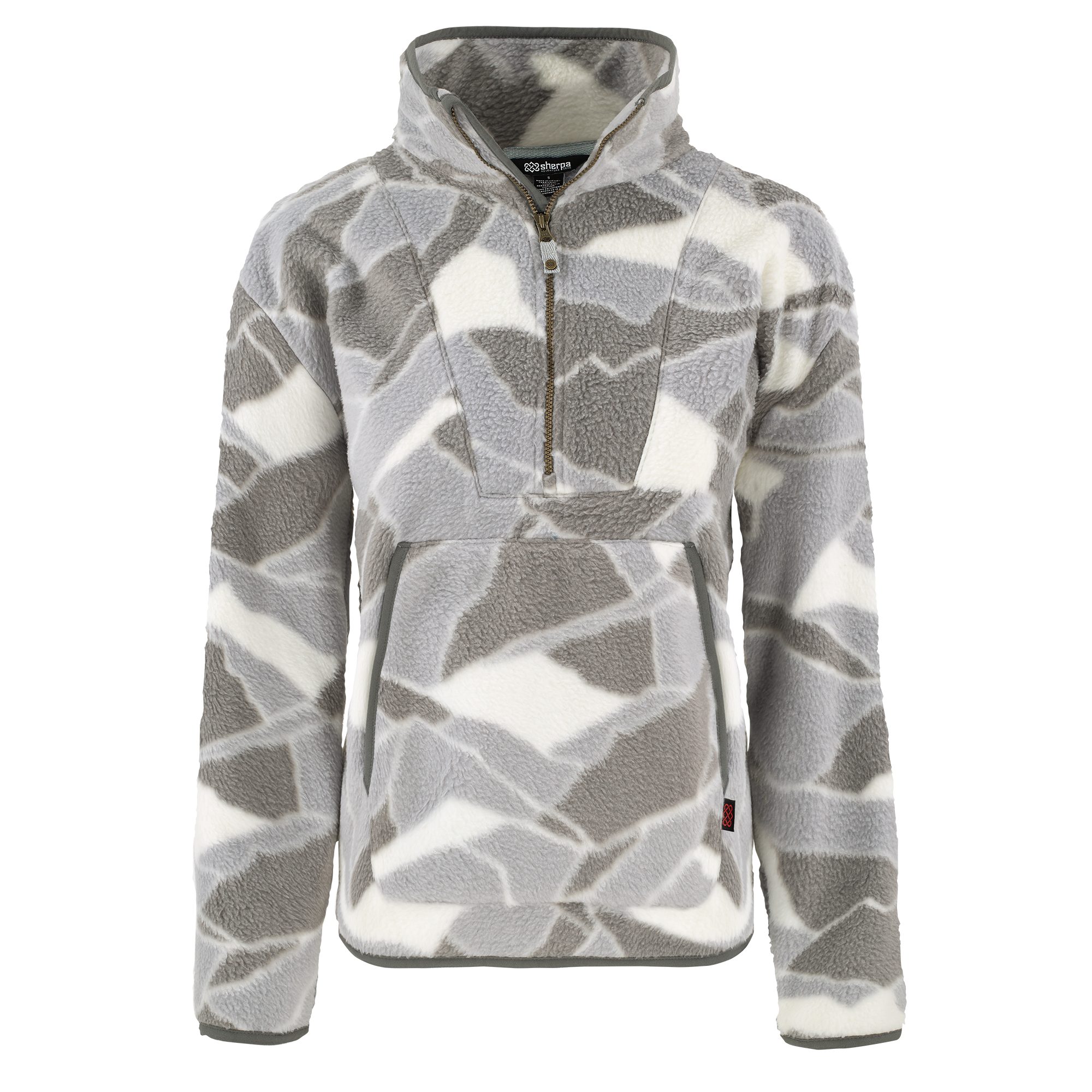 Sherpa Sweatjacke UDDESYA ECO 1/4 ZIP