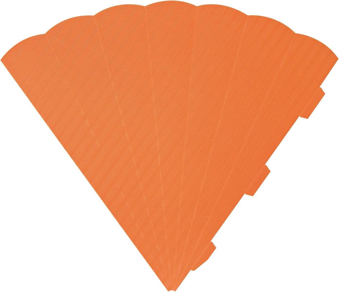 Heyda Schultüte Heyda 204870085 Schultüten-Zuschnitt 69 cm orange