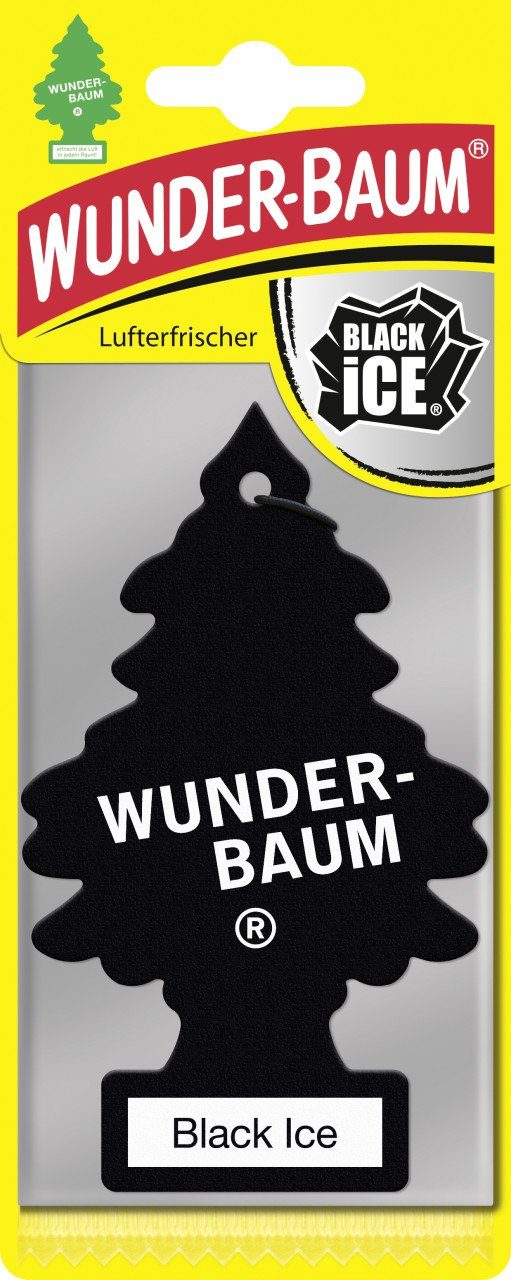 Black Wunderbaum Wunder-Baum Ice Raumduft Papierlufterfrischer
