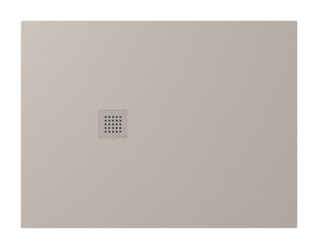 Polysan s.r.o. Duschwanne TRENECA Gussmarmor-Duschwanne 120x90cm, Verkürzungsmöglichkeit, Rechteckig, Polysan-84307-81
