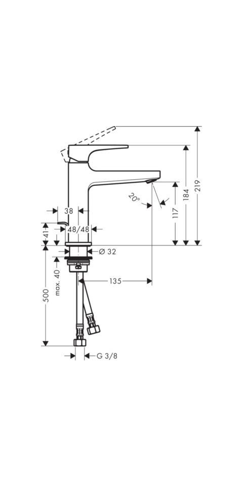 Thumbnail - hansgrohe Waschtischarmatur