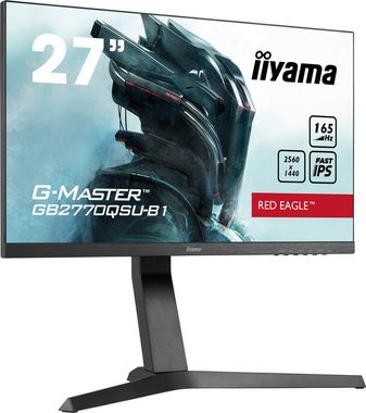 Iiyama G-MASTER GB2770QSU-B1 LED-Monitor (68,5 cm/27 ", 2560 x 1440 px, WQHD, 0,5 ms Reaktionszeit, 165 Hz, IPS)