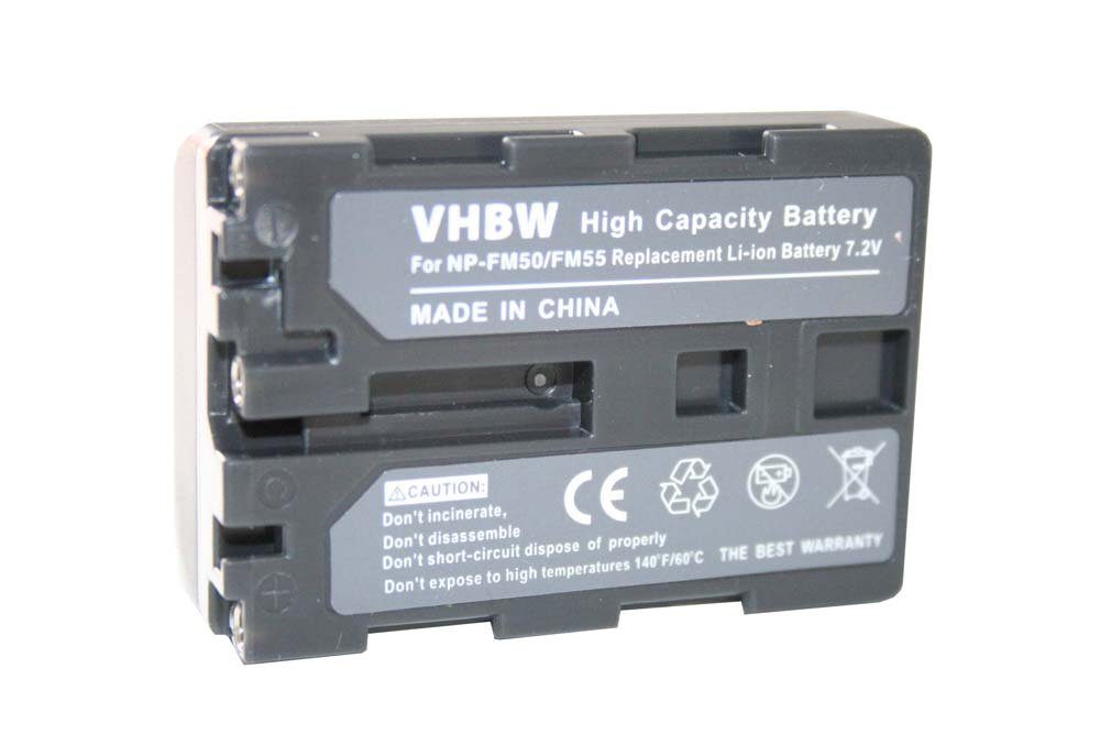 vhbw passend für Sony DCR-PC Serie DCR-PC120BT, DCR-PC330, DCR-PC9, Kamera-Akku 1400 mAh