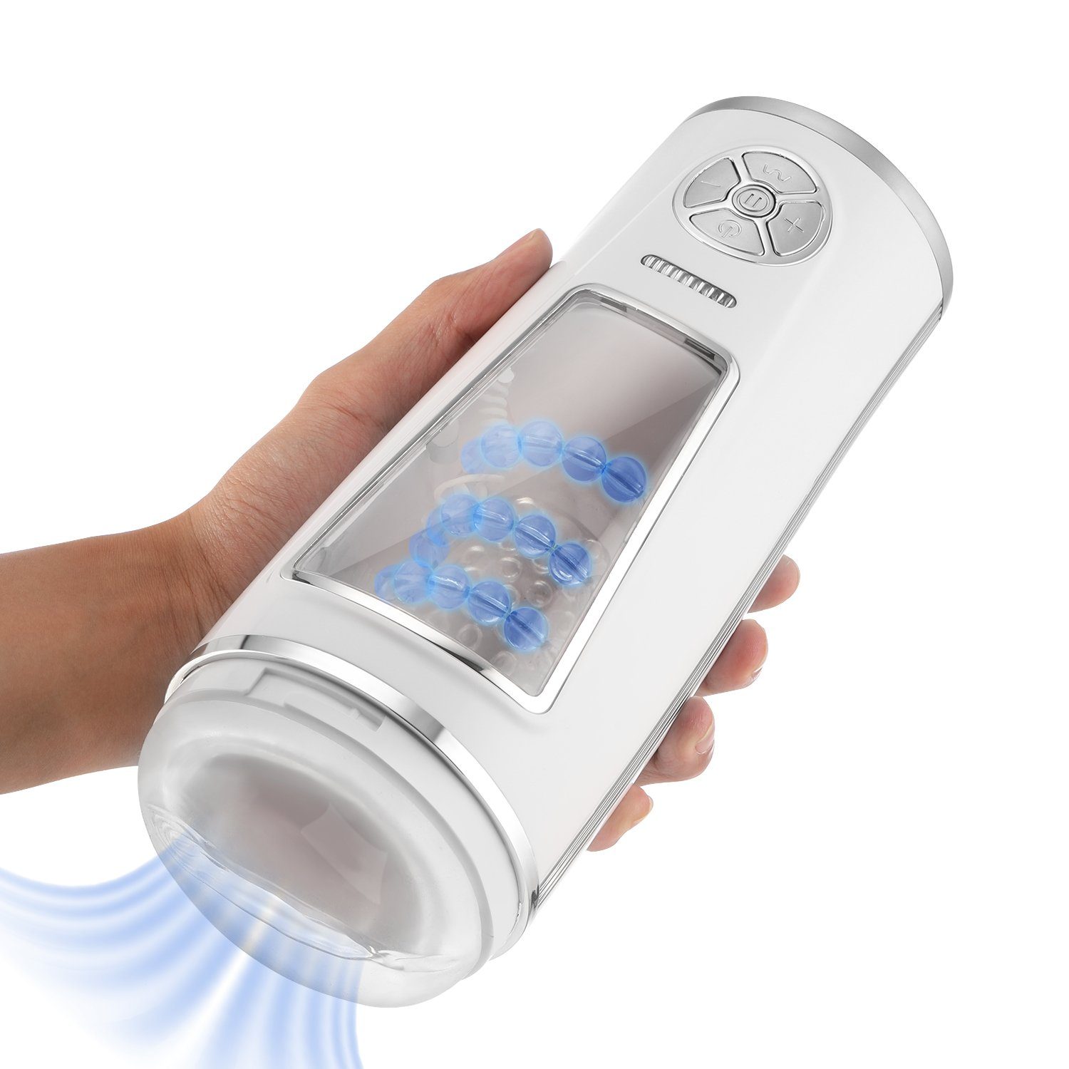 Männer Pussy 10 Realistischer 3D Vibrationsmodi, die Masturbator Elektrisch mit Sexspielzeug Stimulation LETGOSPT Taschenmuschi Eichel-Masturbator für Blowjob Penis Cup