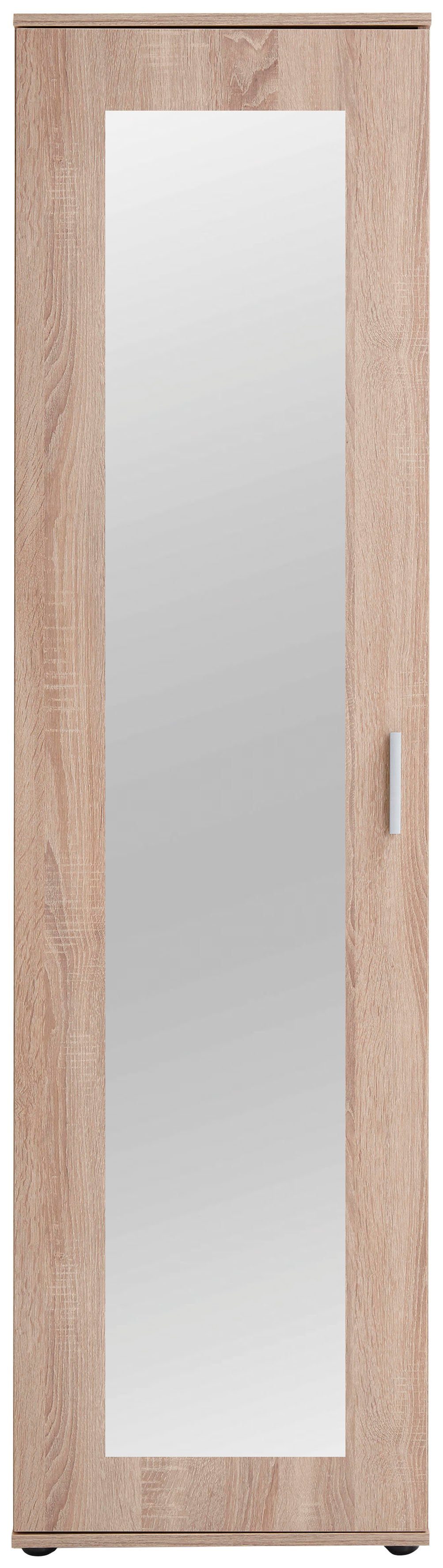 FMD Mehrzweckschrank Inca 1 Flurschr., Aktenschr., verstellb. Böden, mit Spiegel, Breite: 50 cm – Bild 2 von 5