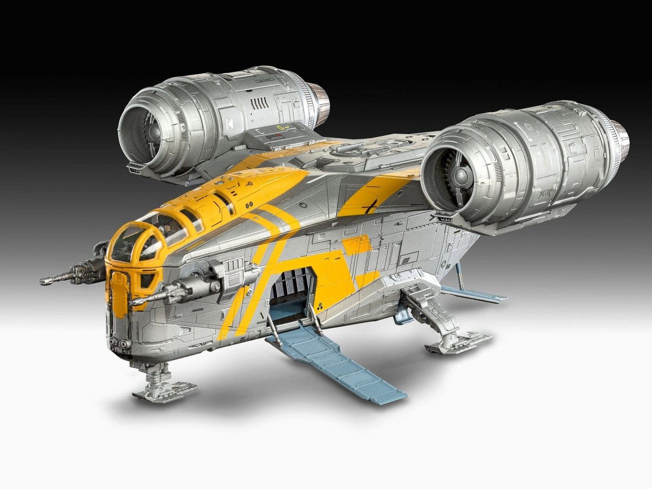 Revell® Modellbausatz Star Wars The Mandalorian and Grogu Revell Modellbausatz 1/72 Razor Cr