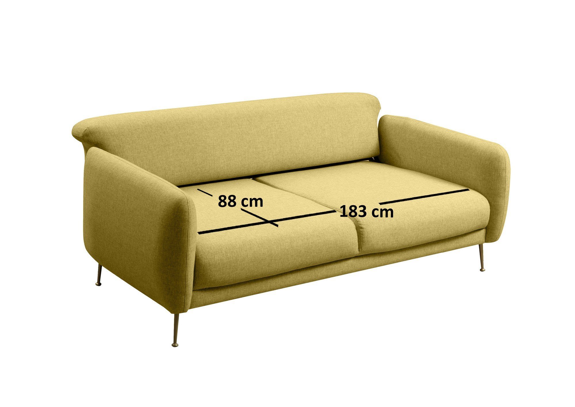 Sofa Decor Skye ARE1312-3-Sitz-Sofa-Bett