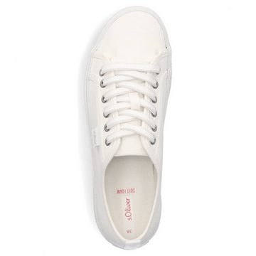 s.Oliver s.Oliver Damen Plateau Sneaker offwhite Sneaker