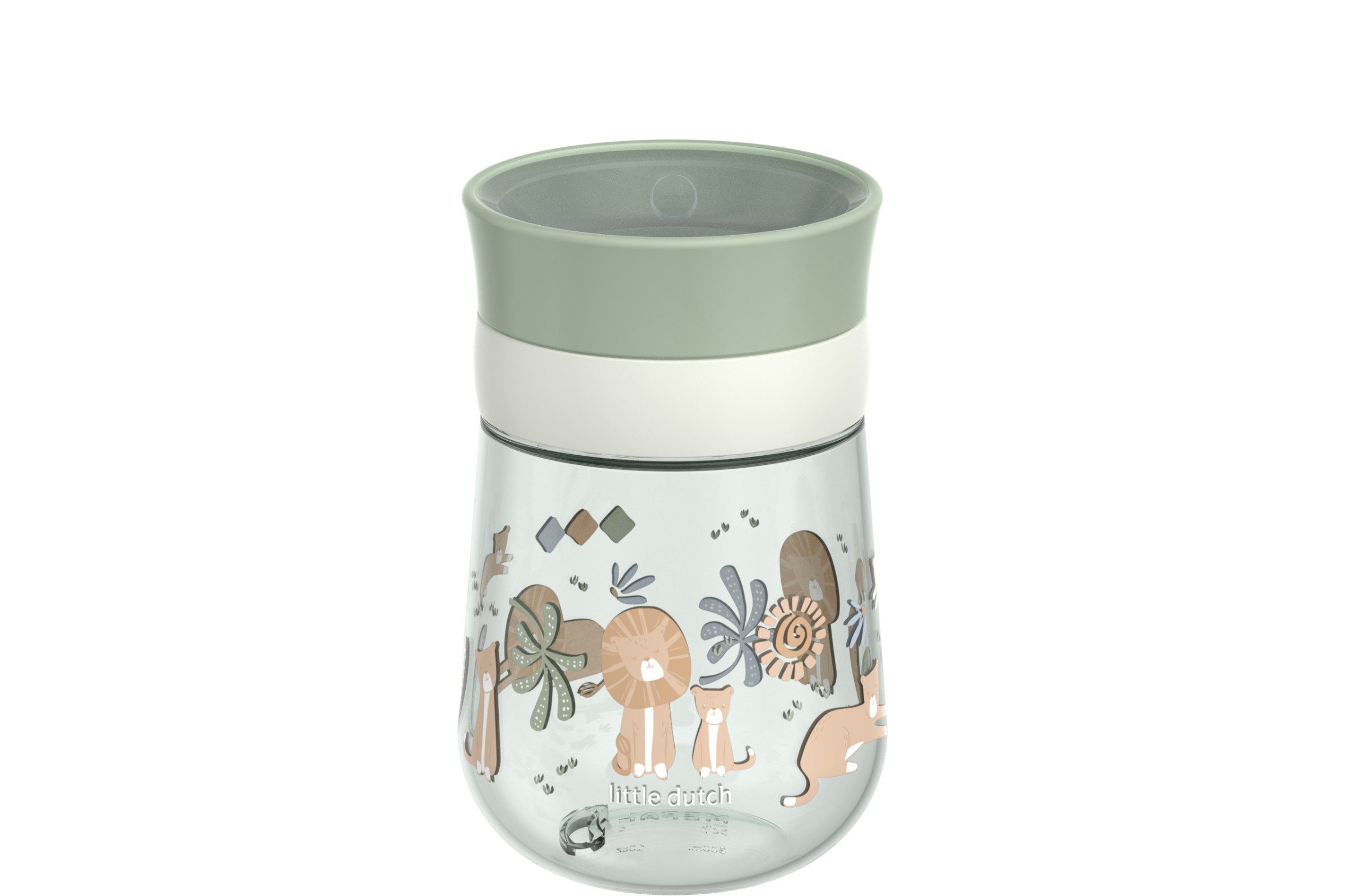 Mepal Kinderbecher Mepal Mio 300 ml Trinklernbecher 360° - Safari Friends