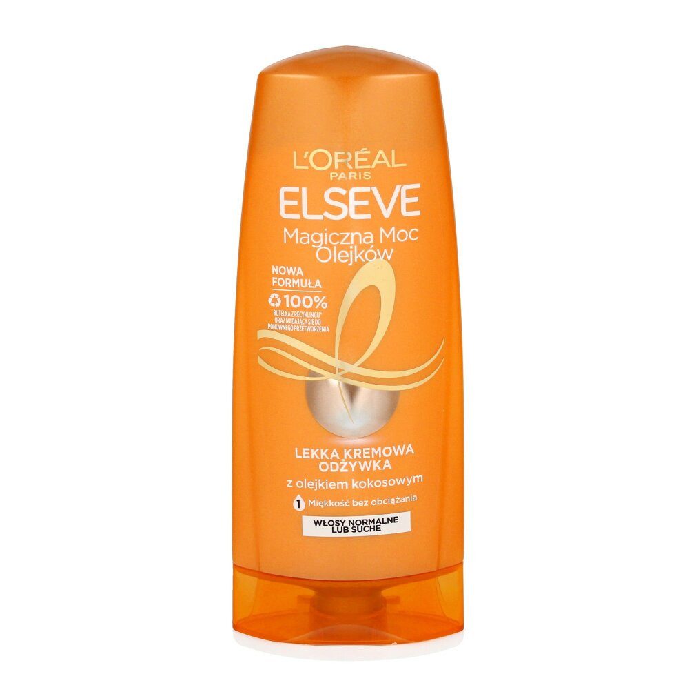 L'Oreal Deutschland Haarshampoo Elseve Magische Kraft der Öle Leichte cremige Spülung Kokosnussöl