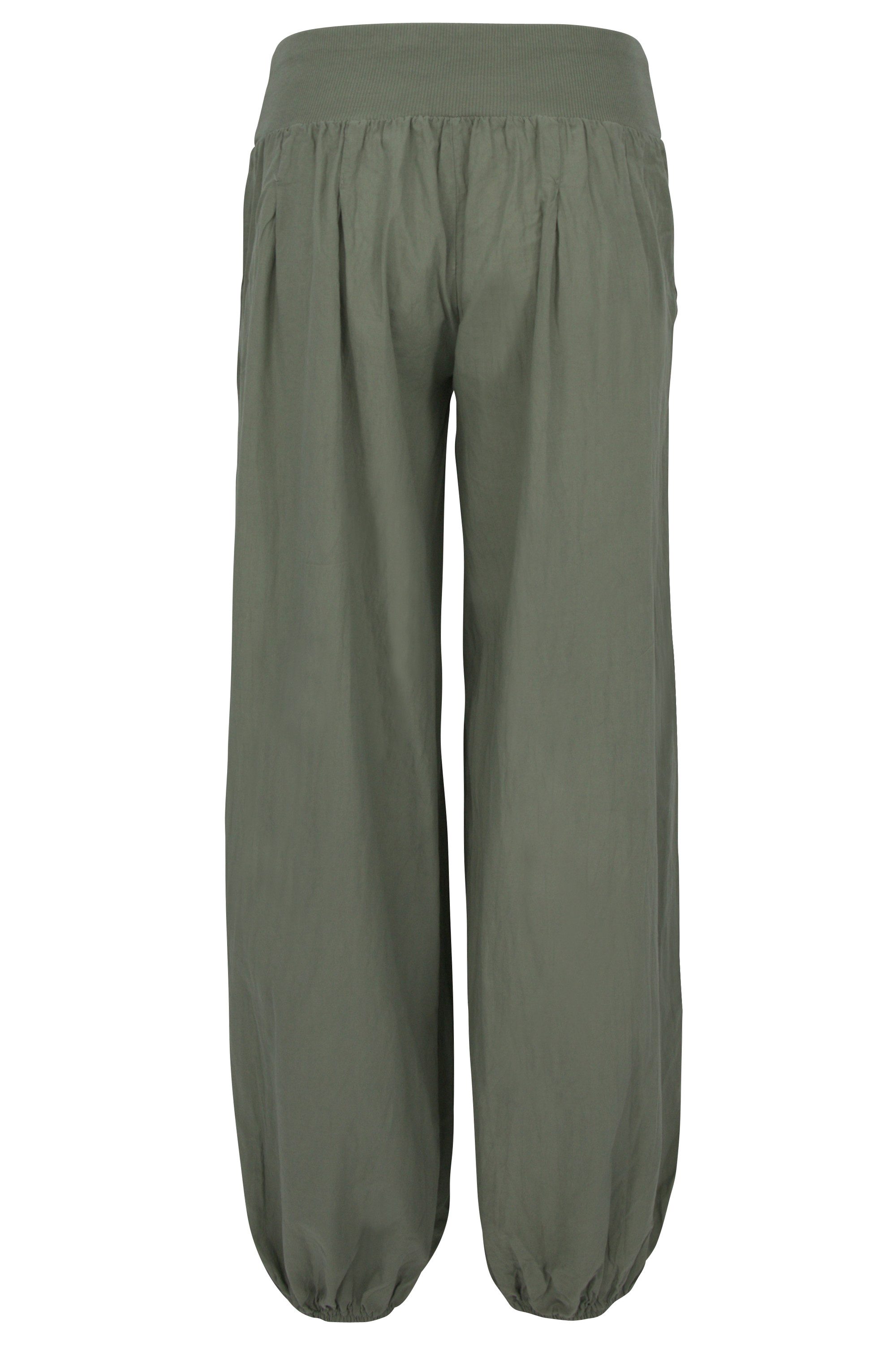 malito more than fashion Haremshose malito Damen Pumphose mit Zierknöpfen 2 günstig online kaufen