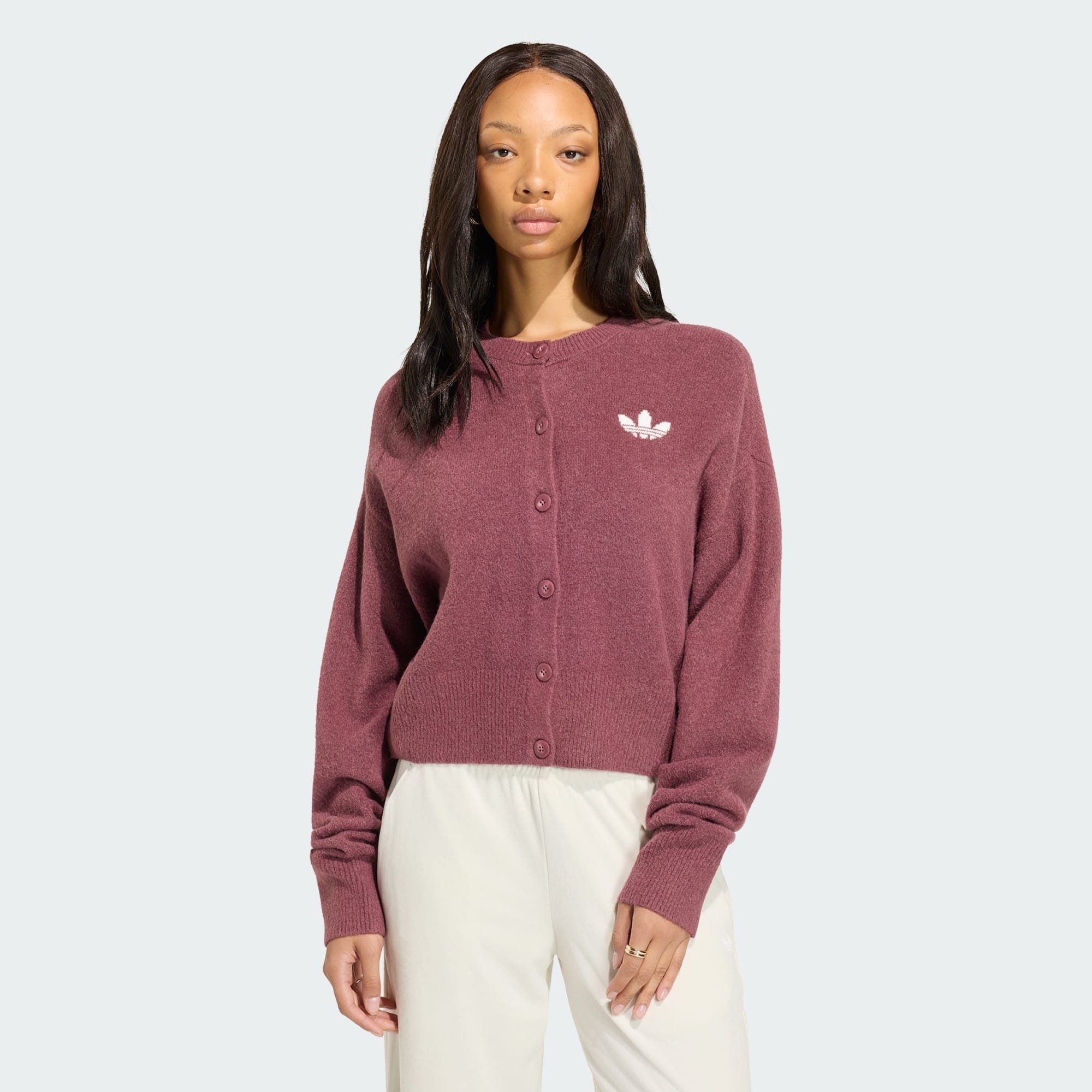 adidas Originals Cardigan ESSENTIALS STRICKJACKE (1-tlg)