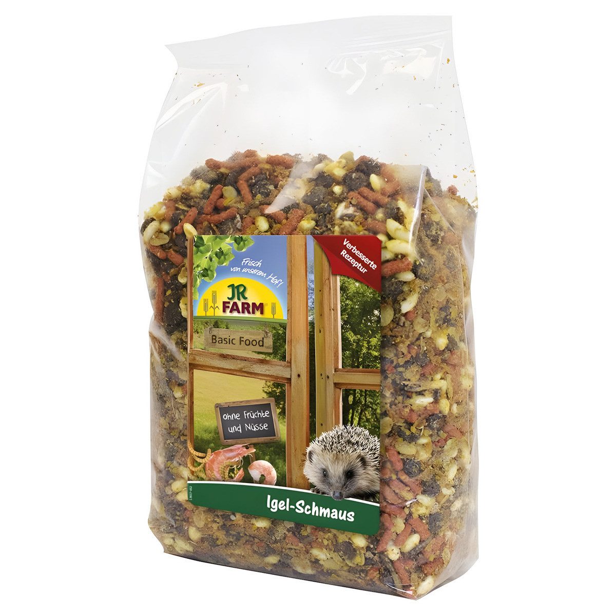 JR Farm Garden Igel-Schmaus 500 g - 6 Stück, Trockenfutter für: Kleintier