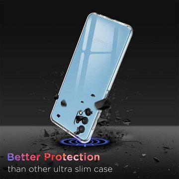 CoolGadget Handyhülle Transparent Ultra Slim Case für Samsung Galaxy A32 5G 6,5 Zoll, Silikon Hülle Dünne Schutzhülle für Samsung A32 5G Hülle