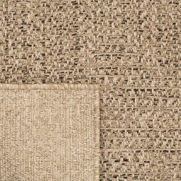 Outdoorteppich Moderner In- und Outdoorteppich im Jute-Look, Teppich-Traum, rechteckig, Höhe: 5 mm