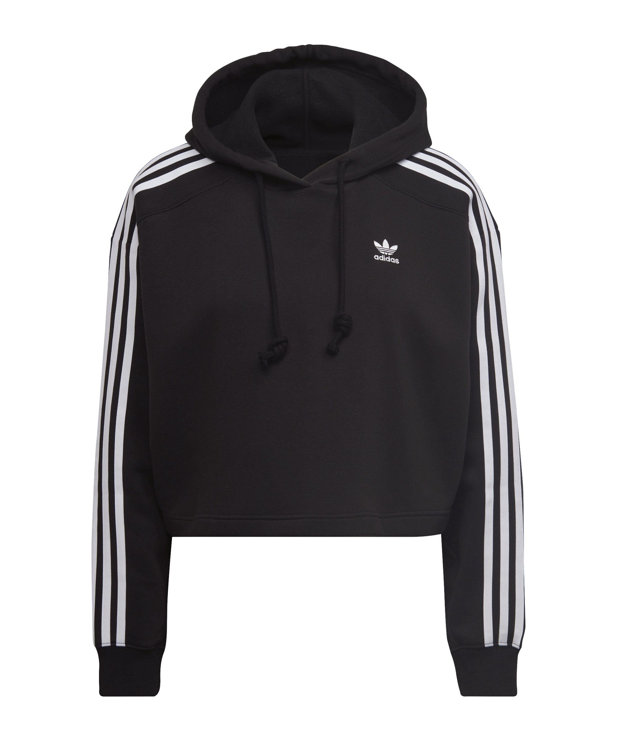 Damen Cropped adidas Originals Hoody Sweater