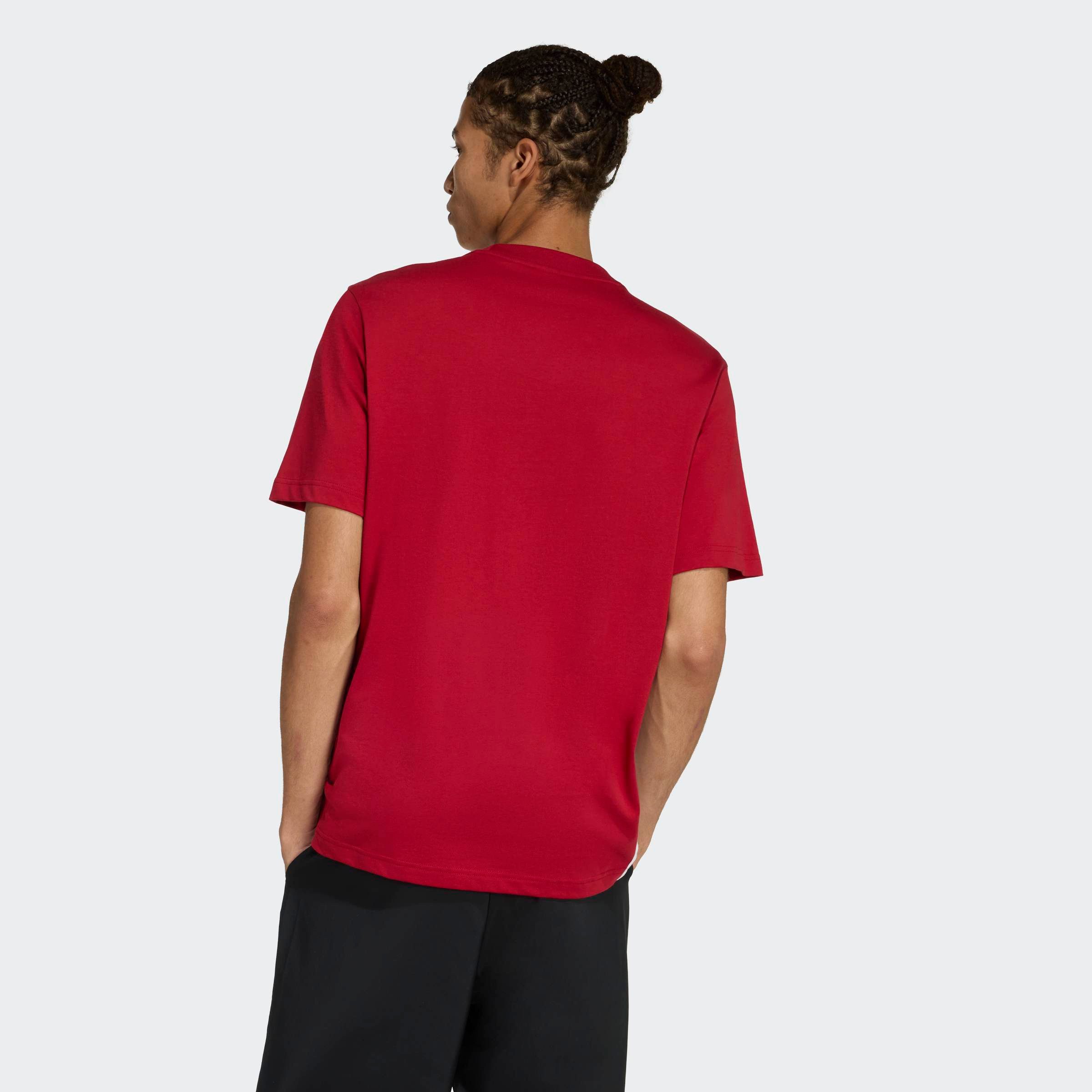 adidas Sportswear T-Shirt M 3S SJ T mit Rundhalsausschnitt, aus Baumwolle, weiches Single Jersey