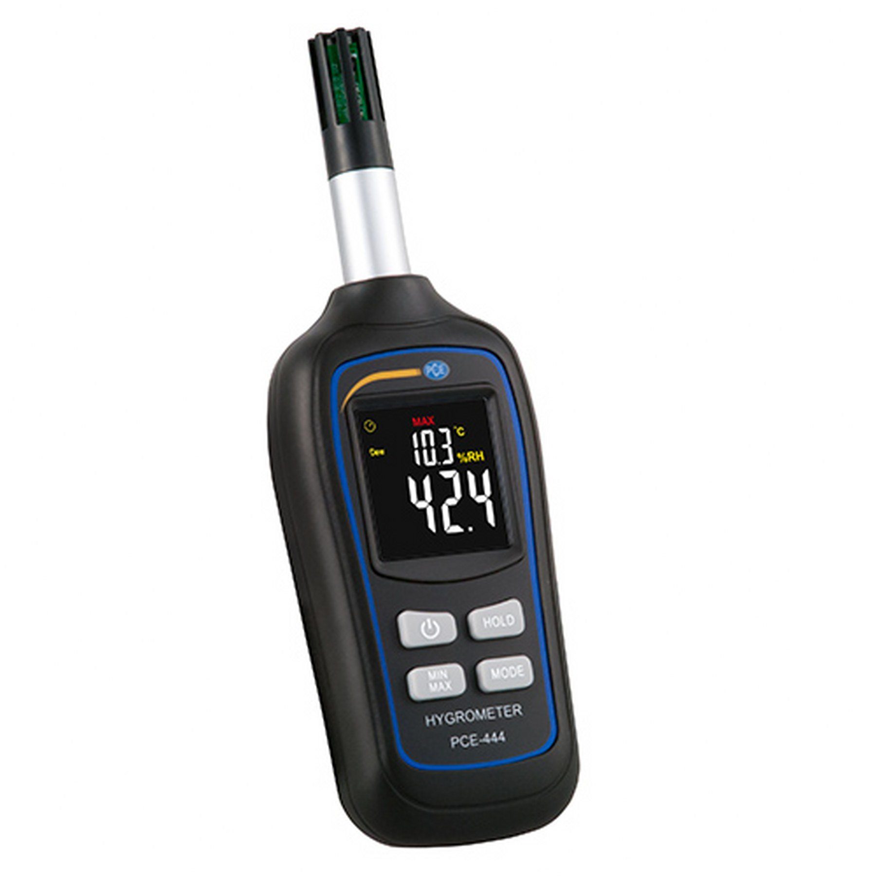 Hygrometer Taschengerät PCE-444 für Luftfeuchte- und Lufttemperatur