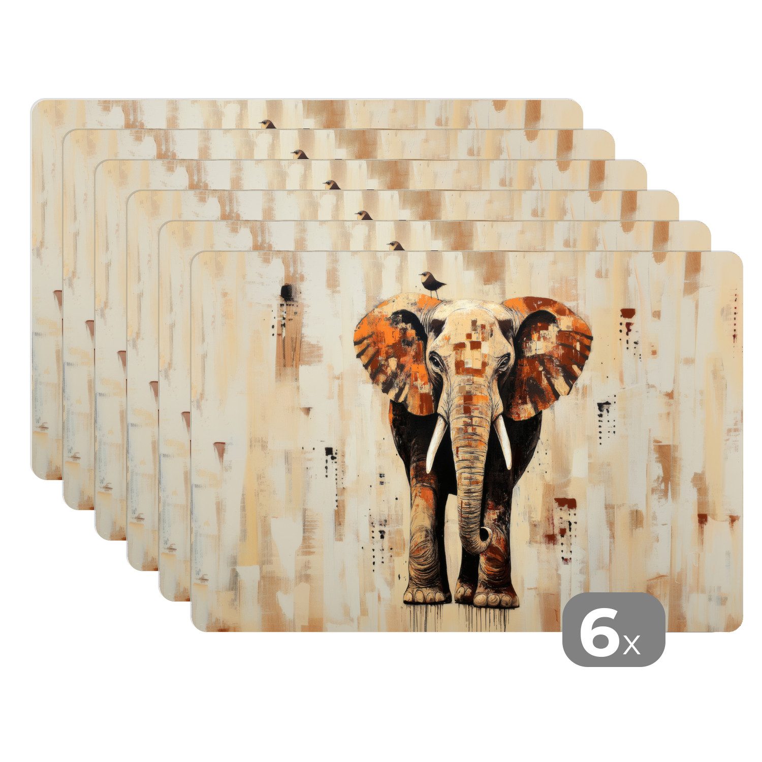 MuchoWow Platzset Elefant - Rüssel - günstig online kaufen