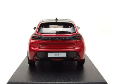 Norev Modellauto Peugeot 208 GT 2024 rot Modellauto 1:43 Norev, Maßstab 1:43