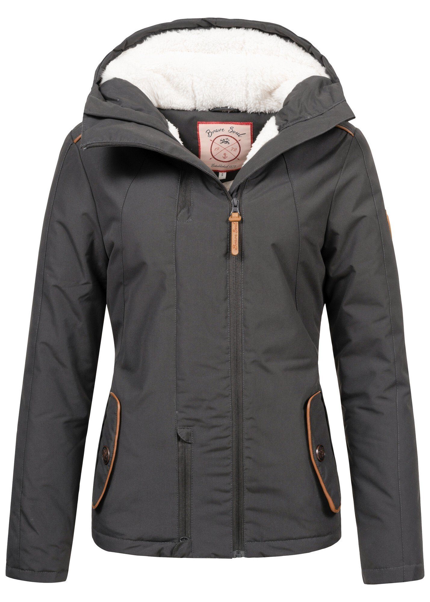 Brave Soul Winterjacke Josy für Damen, günstig online kaufen