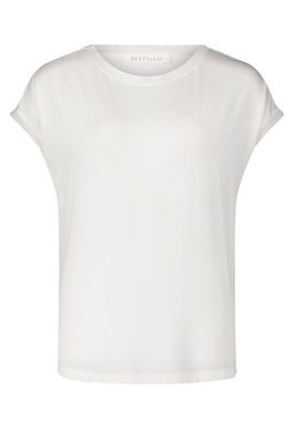Betty&Co T-Shirt kurzarm (1-tlg) Materialmix