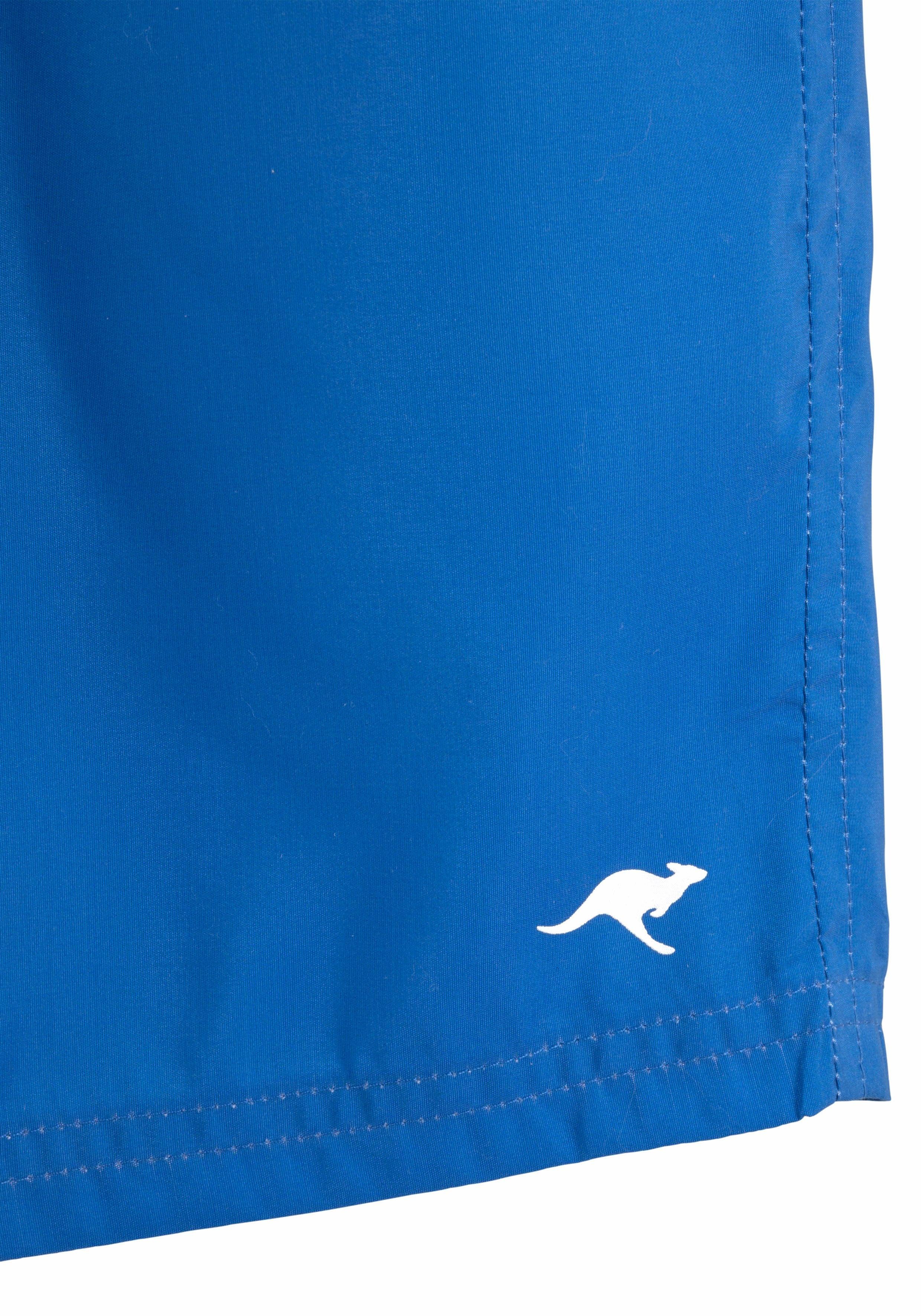 KangaROOS Badeshorts mit Streifen blau-türkis