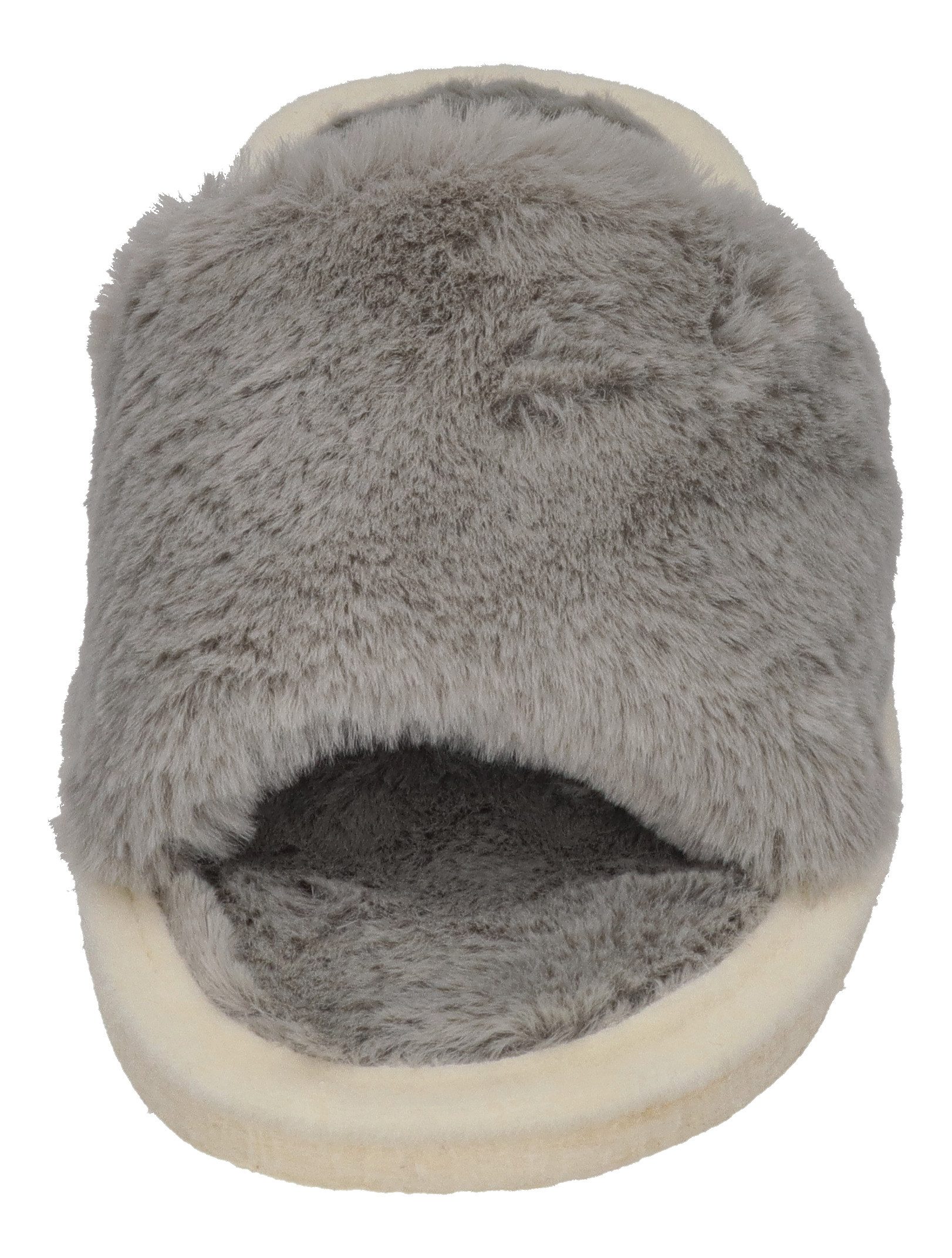 espadrij l´originale PLAGE FLUFFY Hausschuh Gris